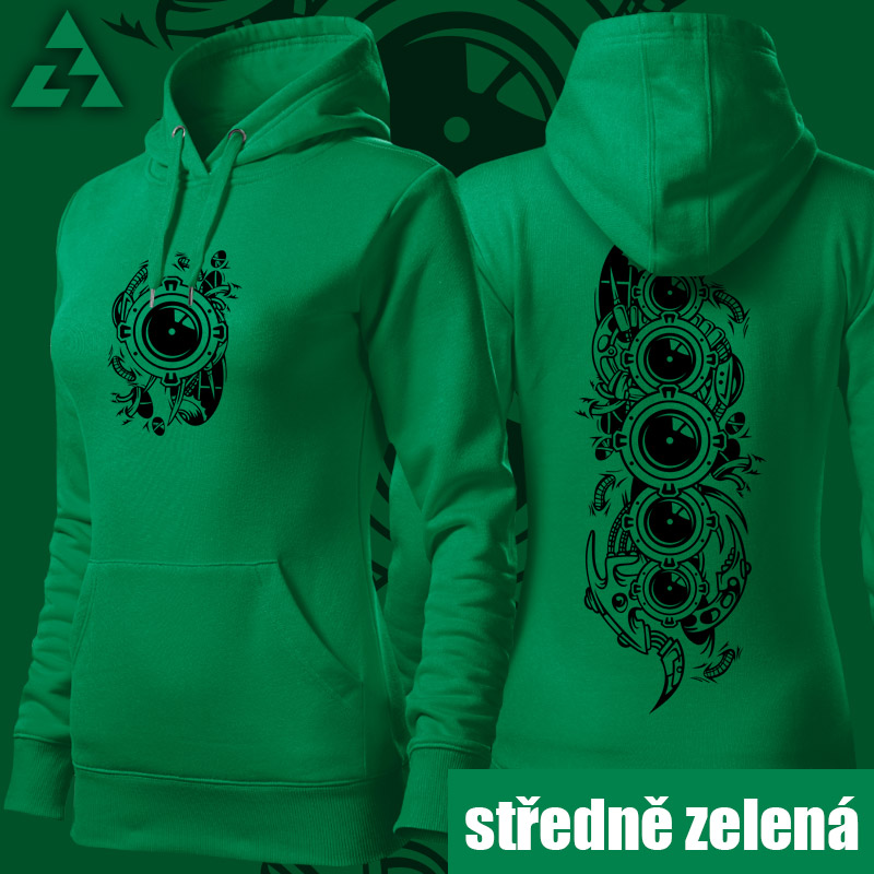 Mikina dámská tekno spiral