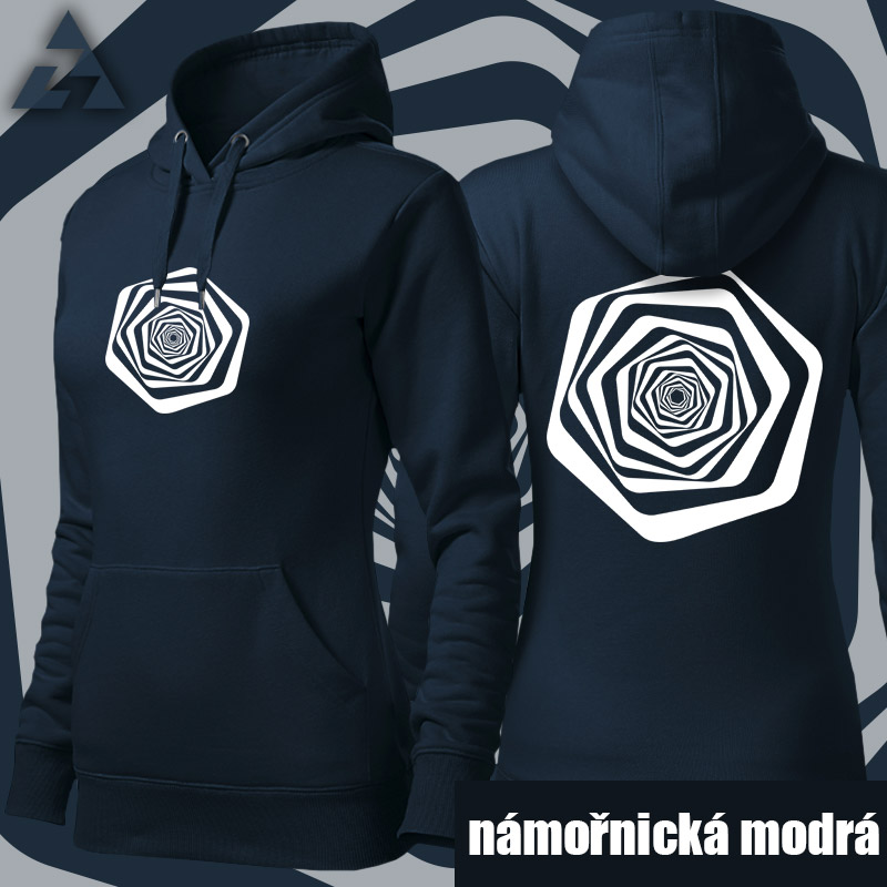 Mikina dámská tekno spiral