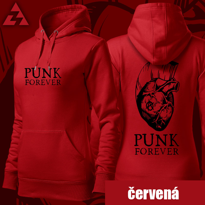 Mikina punk dámská punk forever