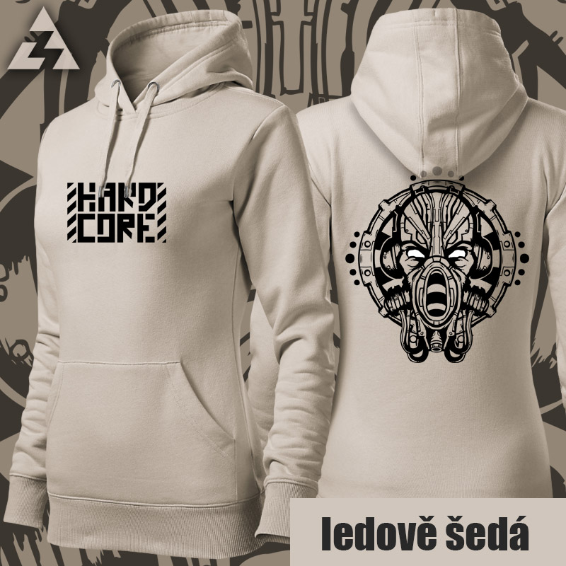 Mikina dámská tekno hardcore