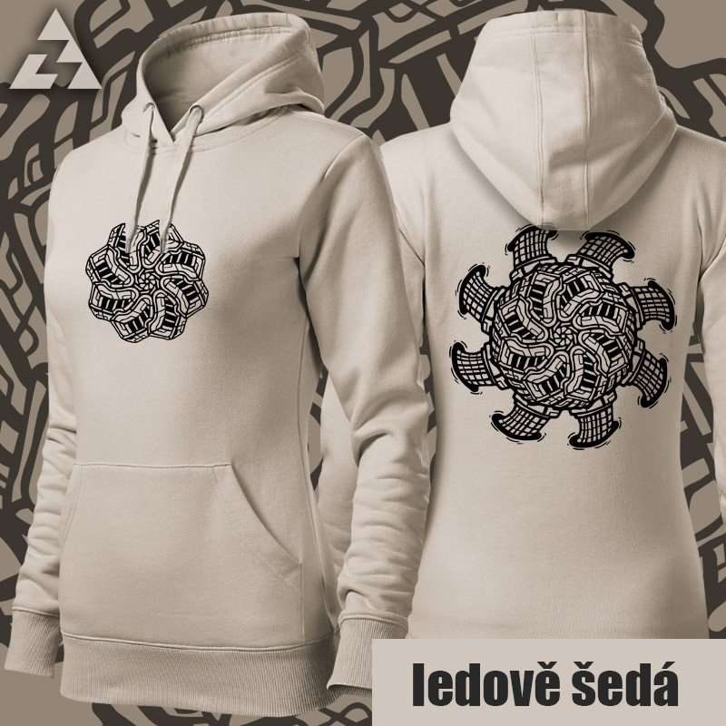 Mikina dámská tekno repro spiral