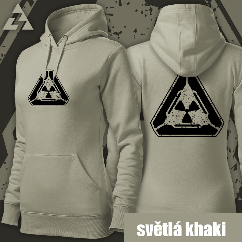 Mikina dámská tekno radiation