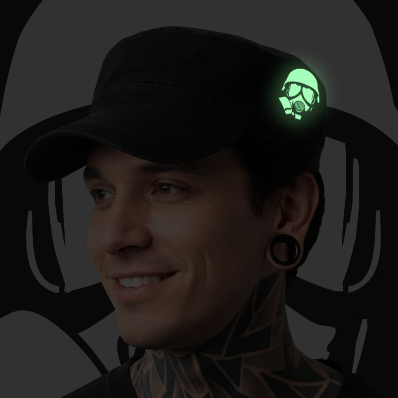 Kšiltovka tekno Gas mask