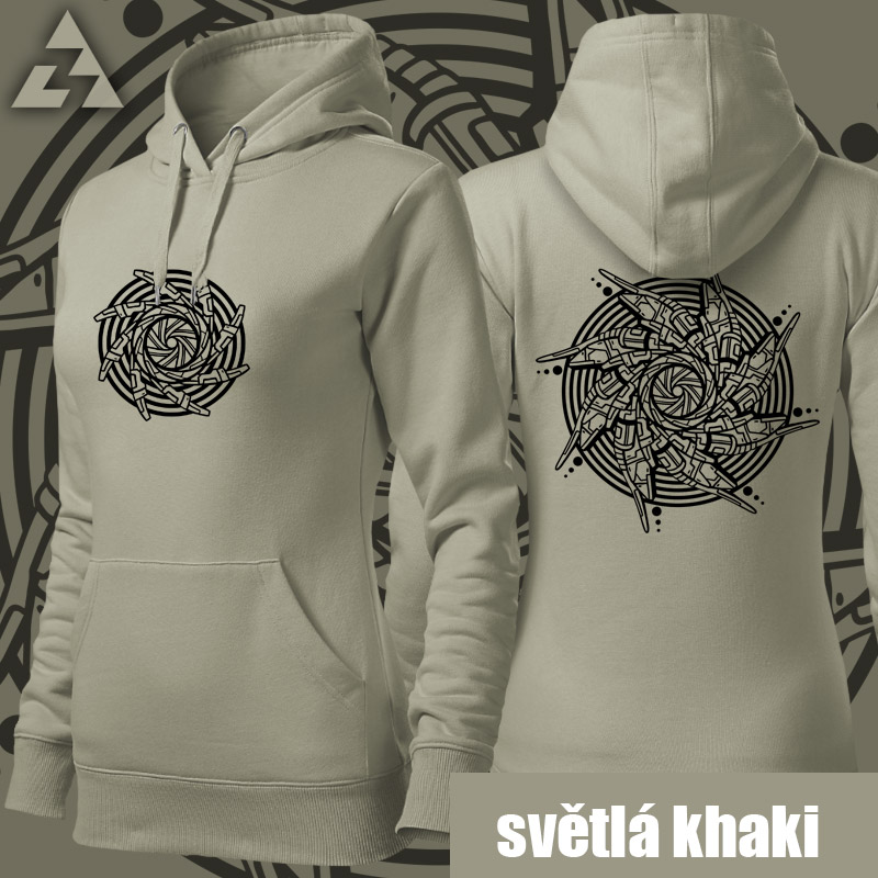 Mikina dámská tekno spiral