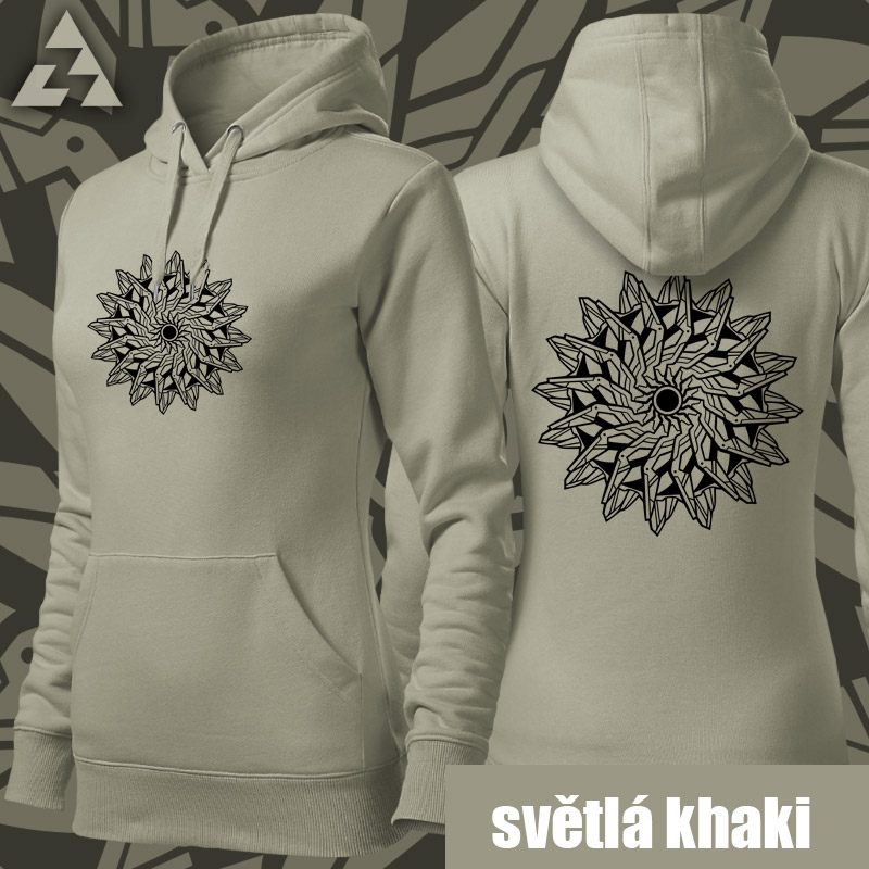 Mikina dámská tekno spiral