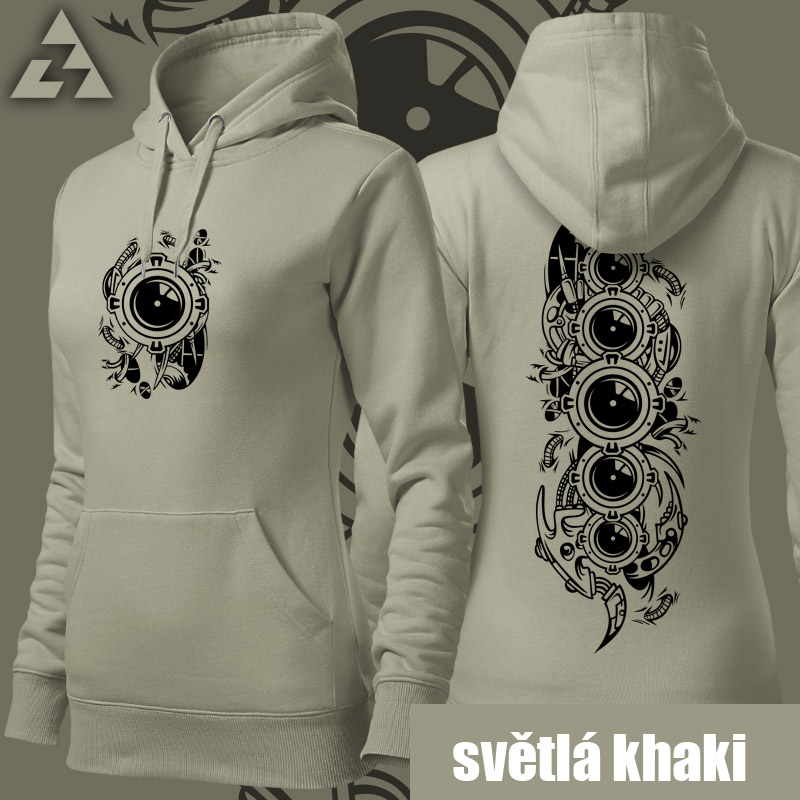 Mikina dámská tekno spiral