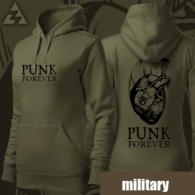 Mikina punk dámská punk forever