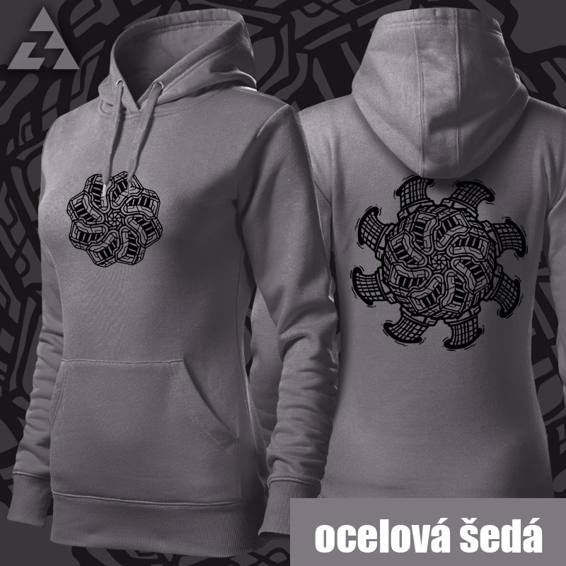 Mikina dámská tekno repro spiral