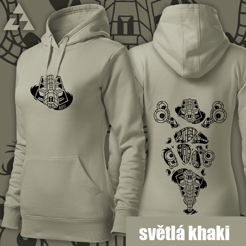 Mikina dámská tekno repro