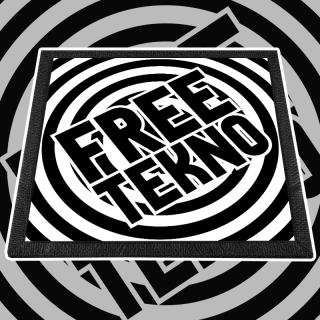 Nášivka tekno Free tekno