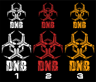 Tričko dnb, drum and bass pánské Biohazard